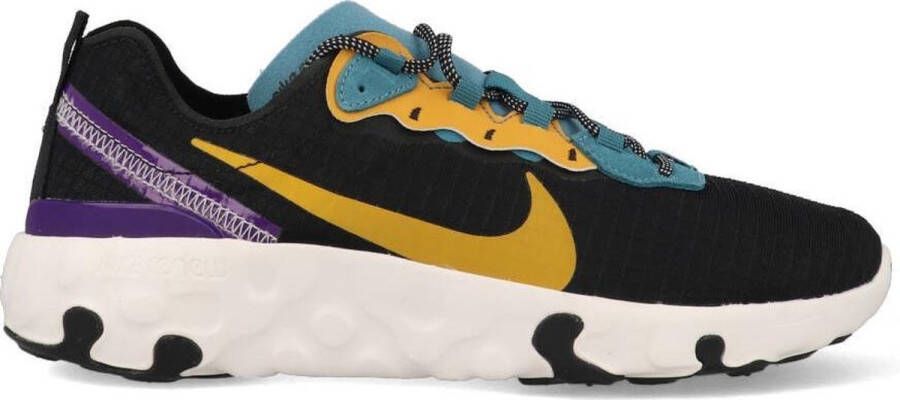 Nike Renew Element 55 CU0851-002 Zwart Geel Groen
