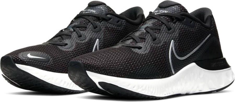 Nike renew run hardloopschoenen zwart grijs heren