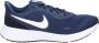 Nike Revolution 5 Hardloopschoenen voor heren(straat) Blauw - Thumbnail 13