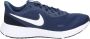 Nike Revolution 5 Hardloopschoenen voor heren (straat) Blauw - Thumbnail 3