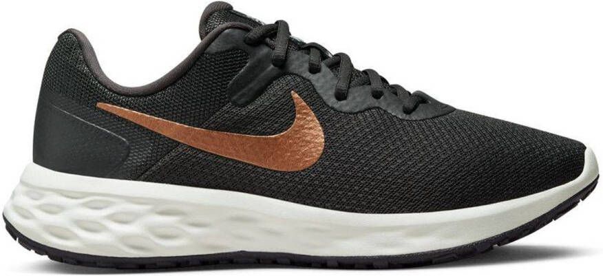 Nike Revolution 6 Donker Grijs Metallic Koper Sportschoenen Dames Doos Zonder Deksel