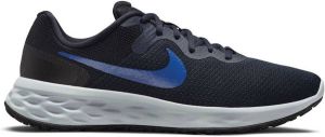 Nike Revolution 6 Next Nature hardloopschoenen donkerblauw kobaltblauw grijs