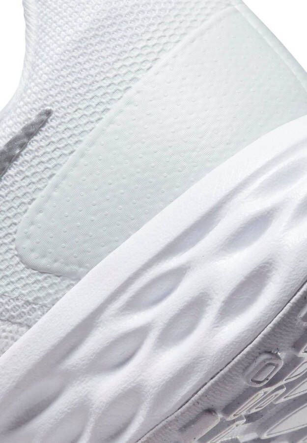 Nike Revolution 6 Next Nature Hardloopschoenen Sportschoenen Vrouwen Wit Zilver