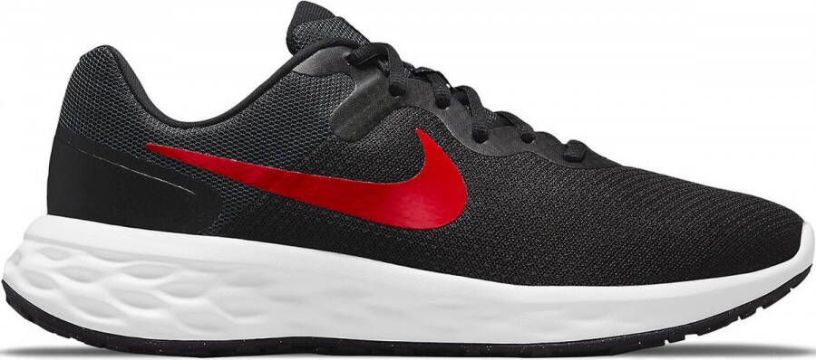 Nike Revolution 6 Next Nature hardloopschoenen zwart rood antraciet