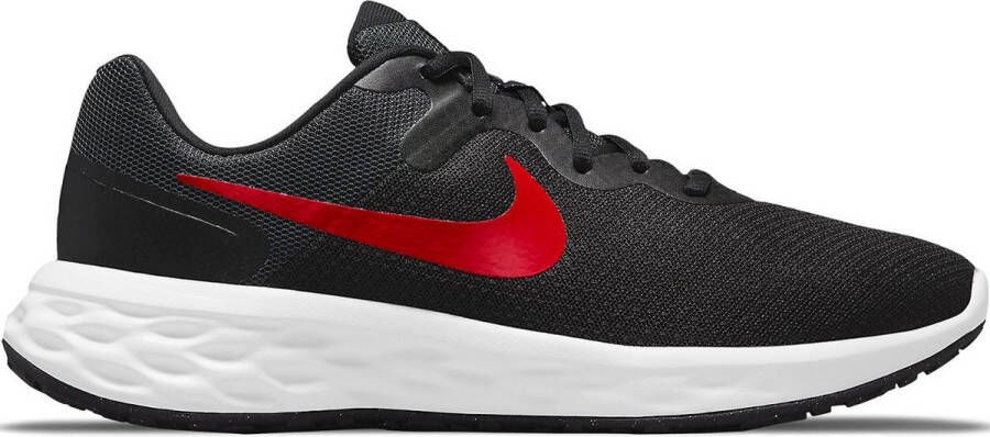 Nike Revolution 6 Next Nature hardloopschoenen zwart rood antraciet