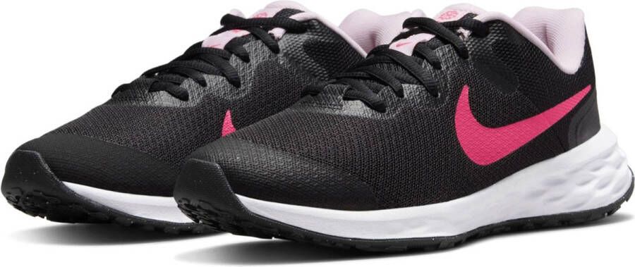 Nike Revolution 6 Hardloopschoenen voor kids (straat) Zwart