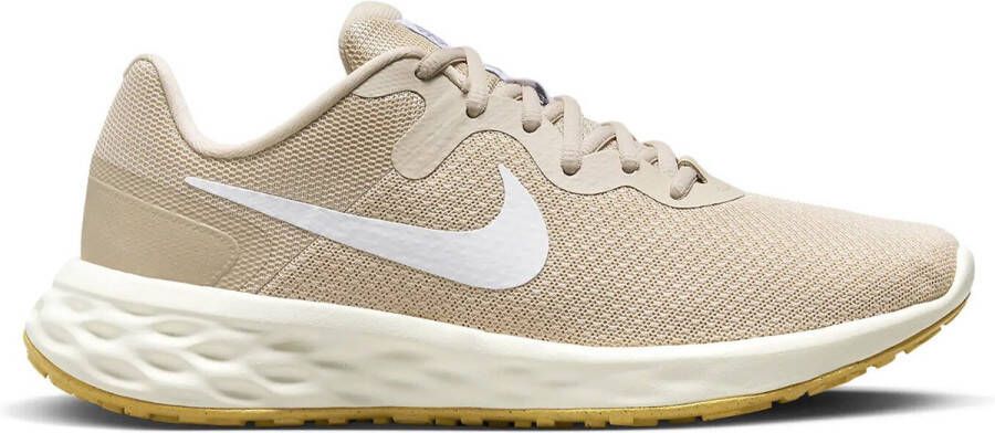 Nike Revolution 6 Next Nature Women Beige Hardloopschoenen