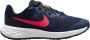 Nike Revolution 6 NN GS Sneakers Kinderen Midnight Navy Bright Crimson Black - Thumbnail 1