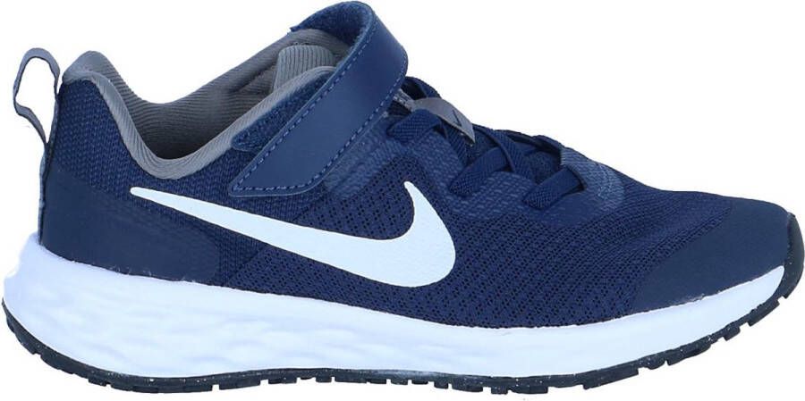 Nike Revolution 6 NN sneakers donkerblauw wit zilver