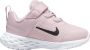 Nike Revolution 6 TDV Kinderen Sneakers Pink Foam Black - Thumbnail 1