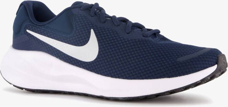 Nike Revolution 7 heren hardloopschoenen blauw Uitneembare zool