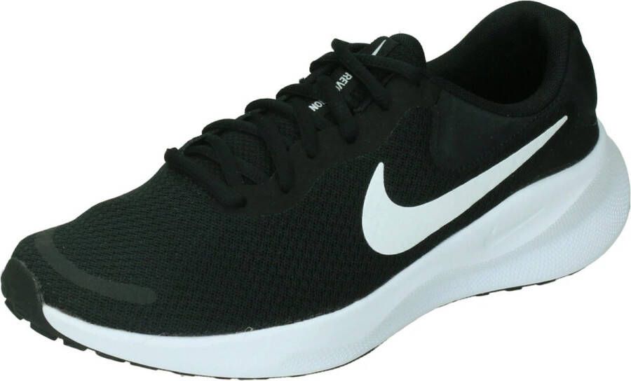 Nike Revolution 7 dames hardloopschoenen Zwart Uitneembare zool