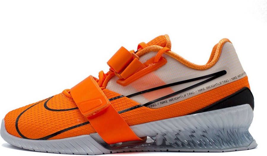 Nike Romaleos 4 Gewichthefschoen Total Orange Black White