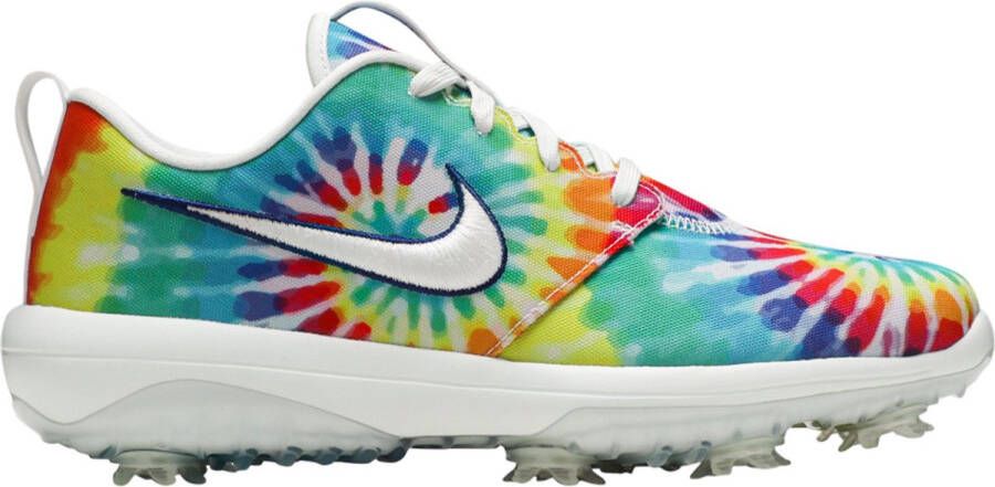 Nike Roshe Golf Tour Golfschoenen Limited Edition Unisex Wit Tiedie Doos Zonder Deksel