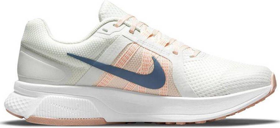 Nike Run Swift 2 White Orange Blue Sportschoenen Dames Doos Zonder Deksel