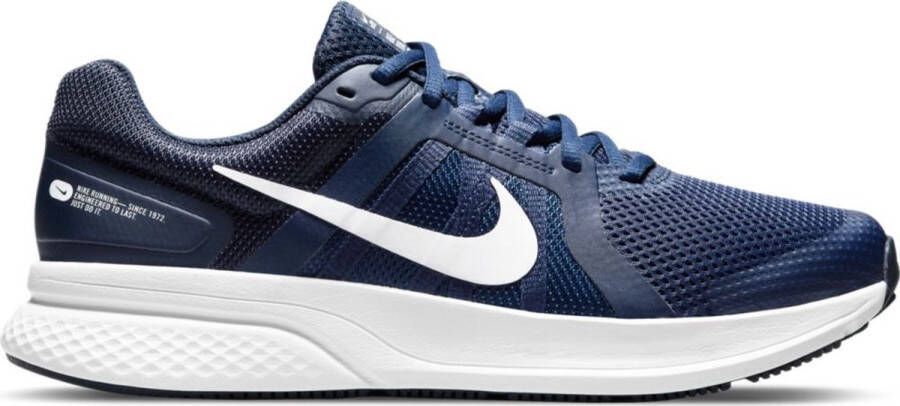 Nike Run Swift 2 Hardloopschoen voor heren (straat) 49.5 Midnight Navy Obsidian Wit