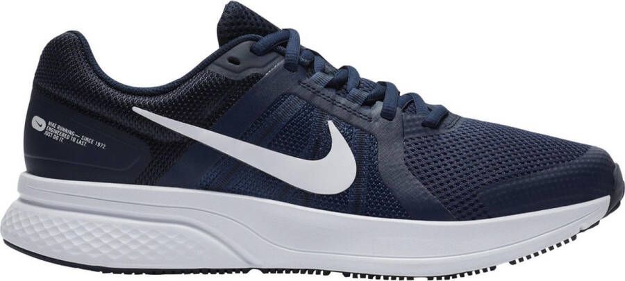 Nike Run Swift 2 Hardloopschoen voor heren (straat) 49.5 Midnight Navy Obsidian Wit
