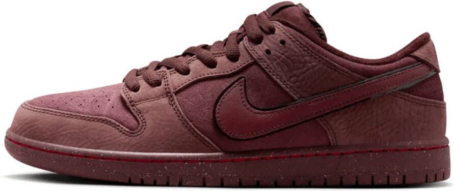 Nike SB Dunk Low Burgundy Crush Sneakers Heren Doos Zonder Deksel