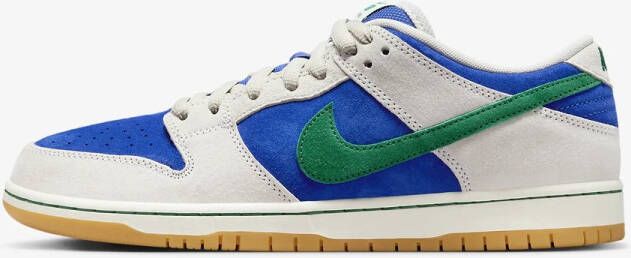 Nike SB Dunk Low Grijs Groen Blauw Suede Sneakers Unisex