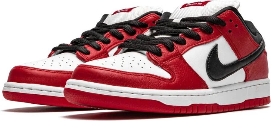 Nike SB Dunk Low Pro Chicago Sneakers Mannen Heren Rood Wit Zwart BQ6817