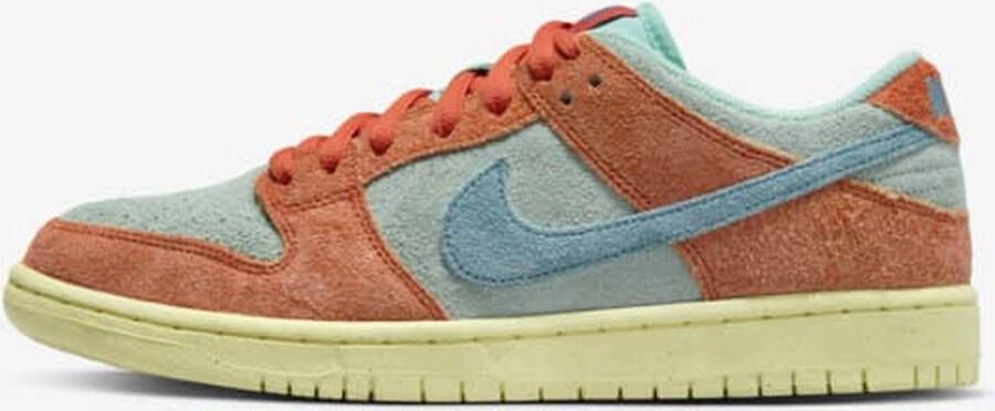Nike SB dunk low pro orange aqua emerald rise