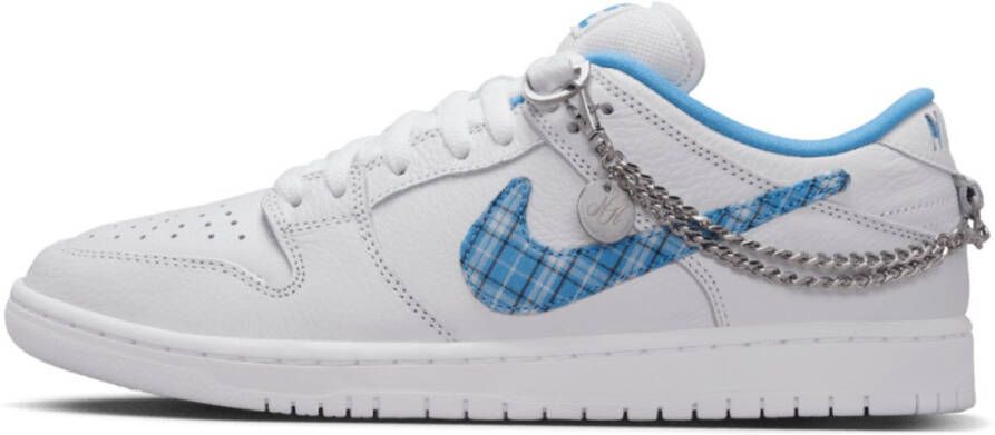 Nike SB Dunk Low Pro White University Blue Sneakers Unisex