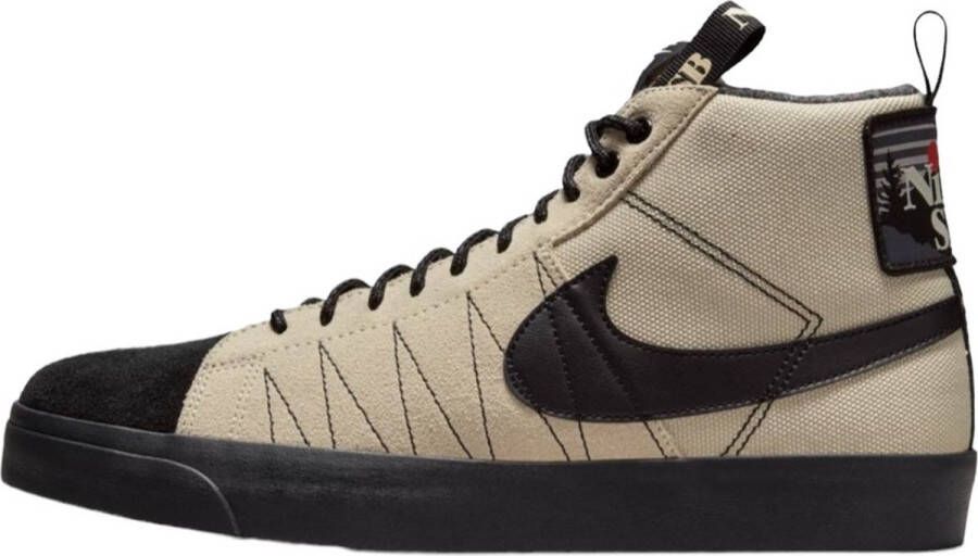 Nike SB Zoom Blazer Mid PRM Skateschoenen Bruin - Foto 2