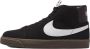 Nike SB Zoom Blazer Mid Schoenen Black white black sail - Thumbnail 1