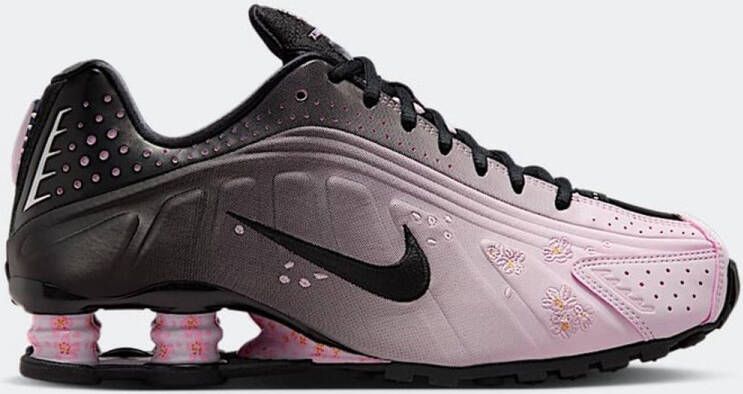 Nike Shox R4 'Cherry Blossom Sakura ' Sneakers Dames Doos Zonder Deksel