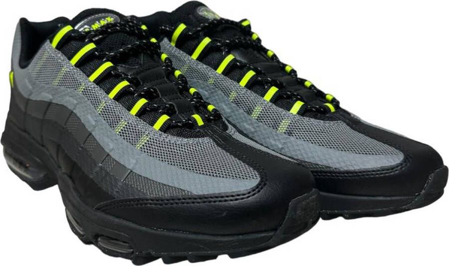 Nike Air Max 95 Ultra Herenschoenen Black Anthracite Iron Grey Volt- Heren Black Anthracite Iron Grey Volt