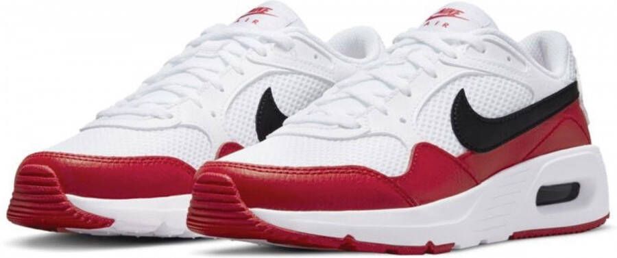 Nike air max sc sneakers wit rood kinderen