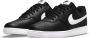 Nike Court Vision Low Sneakers Black White-Photon Dust - Thumbnail 36