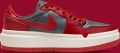 Jordan Wmns Air 1 Elevate Low Basketball Schoenen dark grey varsity red sail 40 beschikbare maaten:37.5 38.5 39 40.5 36.5 41 42 - Grijs