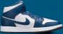 Nike Sneakers Air Jordan 1 Mid Special Edition Split Blue - Thumbnail 1