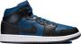 Nike Sneakers Air Jordan 1 Mid Special Edition Split Blue - Thumbnail 2