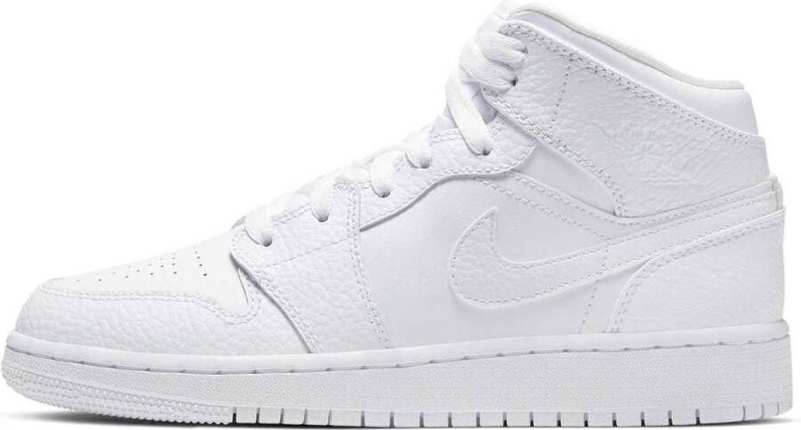 Jordan Air 1 Mid(Gs ) White White White Schoenmaat 36+ Shoes grade school 554725 130 - Foto 2