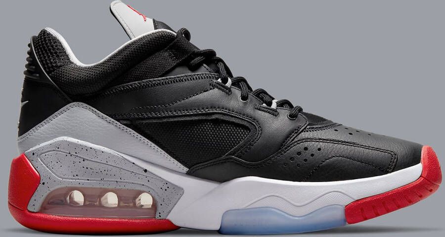 Jordan Point Lane Black Wolf Grey White University Red