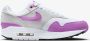 Nike Wmns Air Max 1 '87 Running Schoenen natural grey fuchsia dream white black maat: 40 beschikbare maaten:36.5 37.5 38.5 39 40.5 41 - Thumbnail 1
