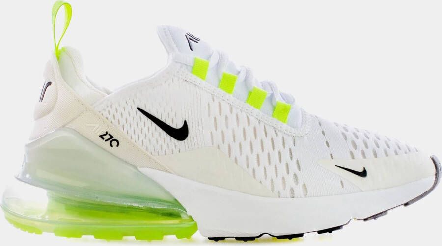 Nike Air Max 270 Sneakers Sportschoenen Schoenen Wit-Grün AH6789