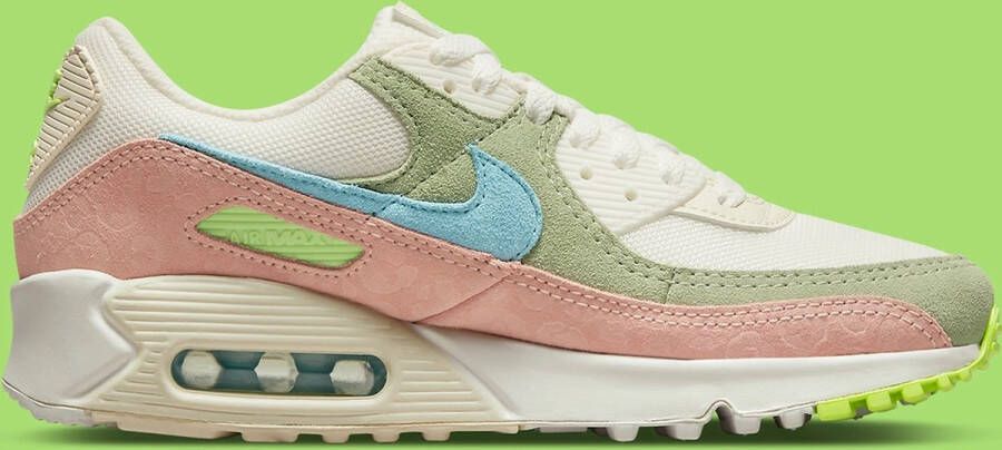 Nike Air Max 90 Sail Copa Honeydew Sneakers Dames DOOS ZONDER DEKSEL - Foto 3