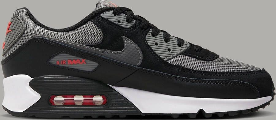 Nike Air Max 90 Sneaker Black-red-grey