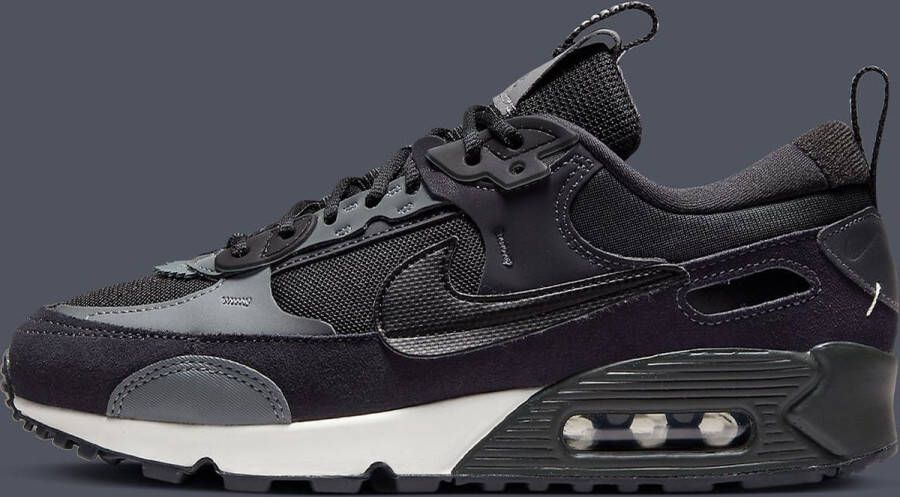 Nike Sneakers Air Max 90 Futura Black Iron Grey Oil Grey