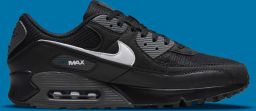 Nike Air Max 90 Black Marina Iron Grey White- Black Marina Iron Grey White