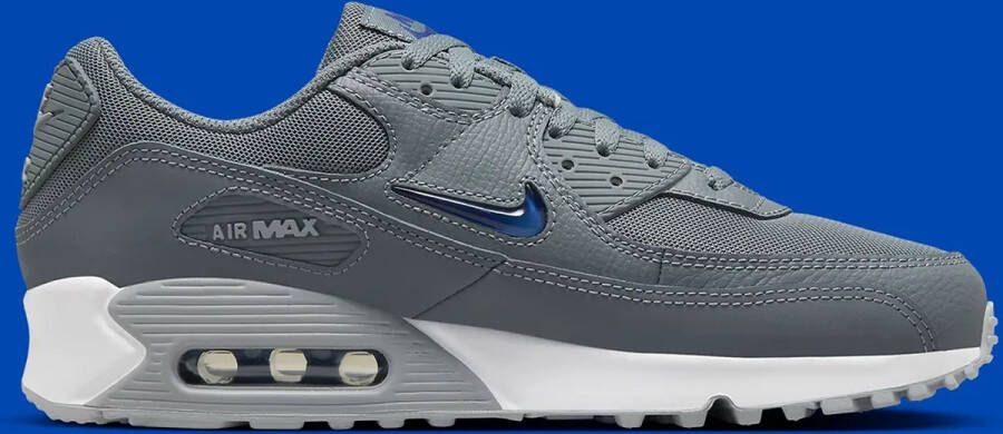 Nike Sneakers Air Max 90 Jewel Grey Royal Blue