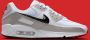 Nike air max 90 Sneakers Zwart Wit Rood - Thumbnail 2
