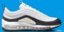 Nike Air Max 97 Junior White Flat Pewter Light Silver Black Kind - Thumbnail 11