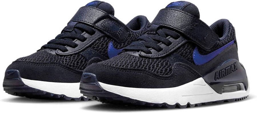 Nike air max systm sneakers wit zwart kinderen