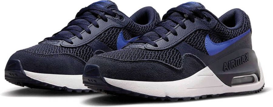 Nike air max systm sneakers wit zwart kinderen