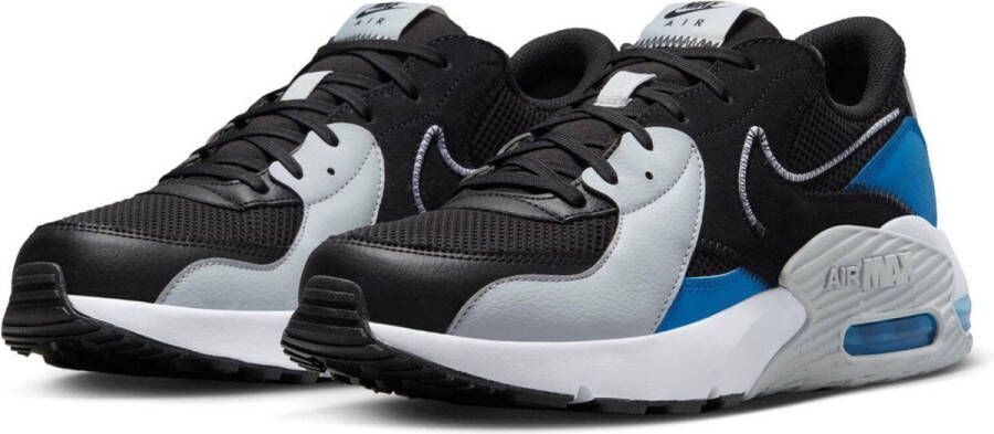 Nike Air Max Excee Sneakers Zwart Lichtgrijs Blauw Heren