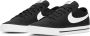 Nike Zwarte Court Legacy Canvas Sneakers Black Unisex - Thumbnail 1